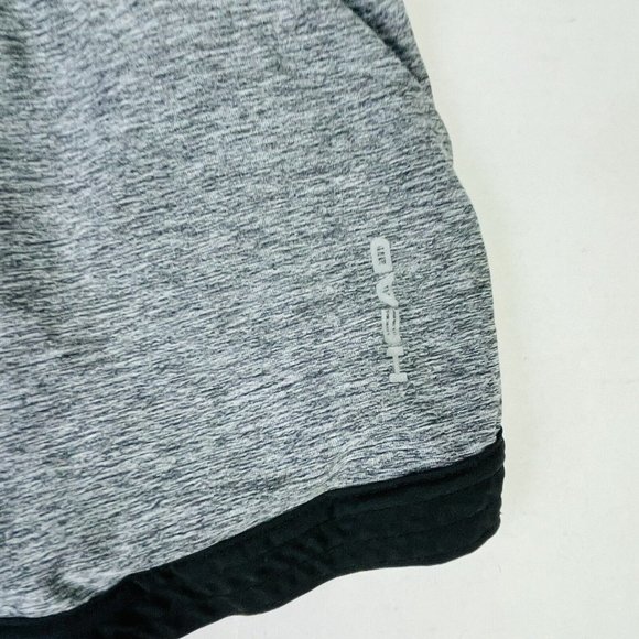HEAD Dri-Motion Running Shorts Brief Liner Jogging Athletic Black Gray Small EUC - Picture 4 of 4